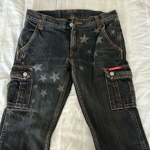 Hysteric black star jeans